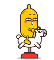 Horsy Banana Sticker - Horsy Banana Emoji Stickers