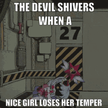 Lobotomy Corporation Queen Of Hatred GIF - Lobotomy Corporation Queen Of Hatred The Devil Shivers GIFs