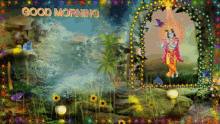 Jai Sh Krishna Good Morning GIF - Jai Sh Krishna Good Morning Sunflowers GIFs