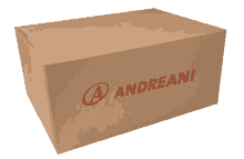 andreani box package cargo shaking