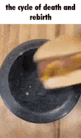 Cycle Of Death And Rebirth Hot Dog GIF - Cycle Of Death And Rebirth Hot Dog Mortar And Pestle GIFs