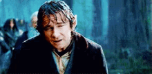 Hate The Rain  GIF - The Hobbit Bilbo Baggins Rain GIFs