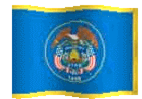 Flag Of Utah Sticker - Flag Of Utah Stickers
