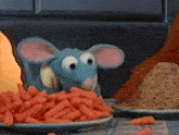 Blue Mouse Bear In The Big Blue House GIF - Blue Mouse Bear In The Big Blue House Tutter GIFs