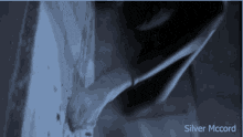 a picture of a man 's neck and the words silver mccord