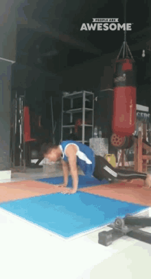 Back Flip People Are Awesome GIF - Back Flip People Are Awesome Work Out GIFs