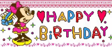 Busu7s Happy Birthday GIF - Busu7s Happy Birthday Minnie GIFs