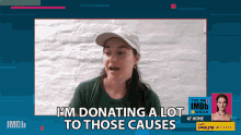 im donating a lot to those causes shailene woodley the imdb show imdb giving a lot