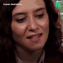 Isabel Diaz Ayuso Madrid GIF - Isabel Diaz Ayuso Madrid Sad GIFs