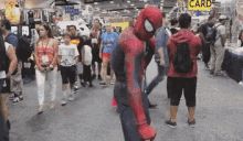 Spiderman Deadpool GIF - Spiderman Deadpool Comic Con GIFs