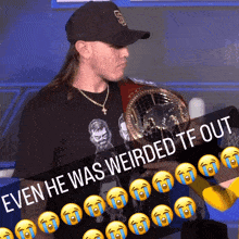 Dominik Mysterio Wwe GIF - Dominik Mysterio Wwe Even She Was Weirded Tf Out GIFs