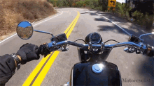 Riding Motorcyclist GIF - Riding Motorcyclist Bmw R18 GIFs