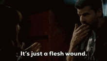 It'S Just A Flesh Wound Seal Team GIF