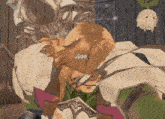a screenshot of a video game shows a character with 500 points on his head
