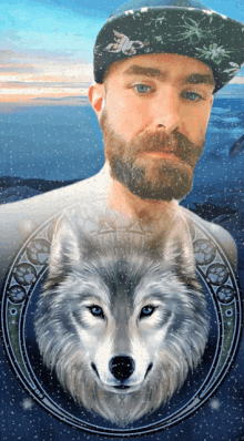 Beard Water GIF - Beard Water Wolf GIFs
