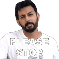 Please Stop Faisal Khan Sticker - Please Stop Faisal Khan Fasbeam Stickers