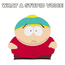 what a stupid voice eric cartman south park s5e2 it hits the fan