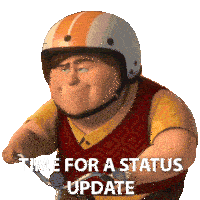 Time For A Status Update Toby Domzalski Sticker - Time For A Status Update Toby Domzalski Trollhunters Tales Of Arcadia Stickers