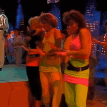80s Dancers Neon Clothing GIF - 80s Dancers Neon Clothing Fluorescent GIFs