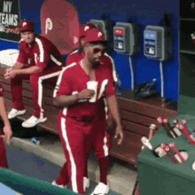 Baseball Dancing GIF - Baseball Dancing Laugh GIFs