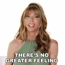 There'S No Greater Feeling Jennifer Flavin GIF - There'S No Greater Feeling Jennifer Flavin The Family Stallone GIFs