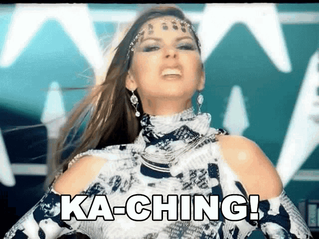 Ka Ching Shania Twain GIF Ka Ching Shania Twain Money Discover Share GIFs