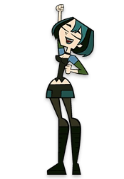 Total Drama Gwen Sticker – Total Drama Gwen Td Gwen – Discover And 