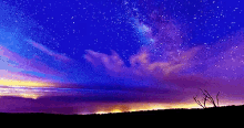 Stars Sunset GIF