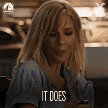 It Does Beth Dutton GIF - It Does Beth Dutton Kelly Reilly GIFs