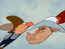 Ren And Stimpy Out West GIF - Ren And Stimpy Out West Farn Heads GIFs