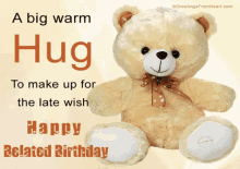 Big Warm Hug Happy Birthday GIF - Big Warm Hug Happy Birthday Happy Birthday To You GIFs