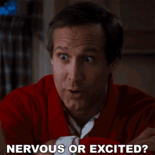 Nervous Or Excited Clark Griswold GIF