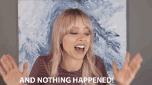 And Nothing Happened No Incidents GIF - And Nothing Happened No Incidents Unexpected GIFs