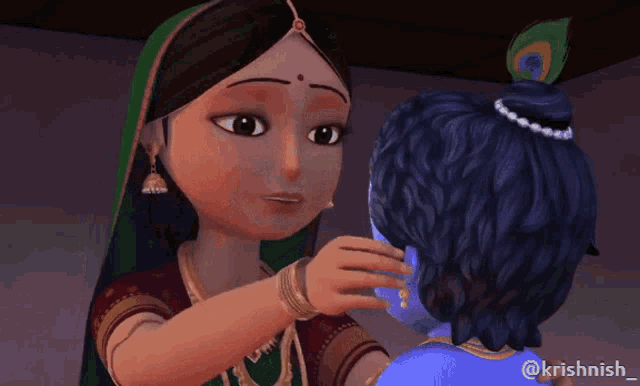 Animated Krishna GIFs | Tenor