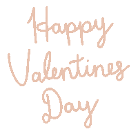 the words happy valentine 's day are written in cursive