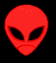 Alien Red Alien GIF