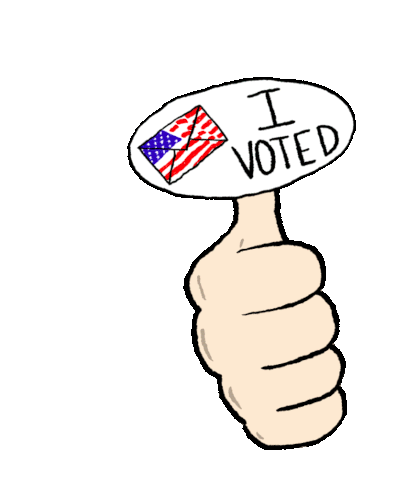 I Voted Sticker Sticker Sticker - I Voted Sticker Sticker I Voted By Mail Stickers