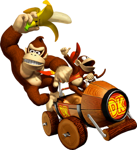 diddy kong and donkey kong