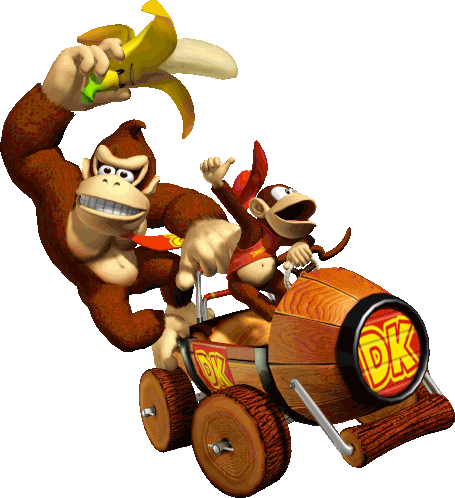 Donkey Kong Diddy Kong Sticker - Donkey Kong Diddy Kong Dk Jumbo Stickers