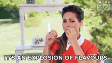 Its An Explosion Of Flavours The Great Canadian Baking Show GIF - Its An Explosion Of Flavours The Great Canadian Baking Show Gcbs GIFs