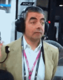 Rowan Atkinson Mr Bean GIF