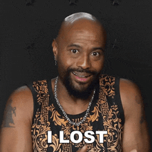 I Lost Syrus Yarbrough GIF - I Lost Syrus Yarbrough The Challenge All Stars GIFs