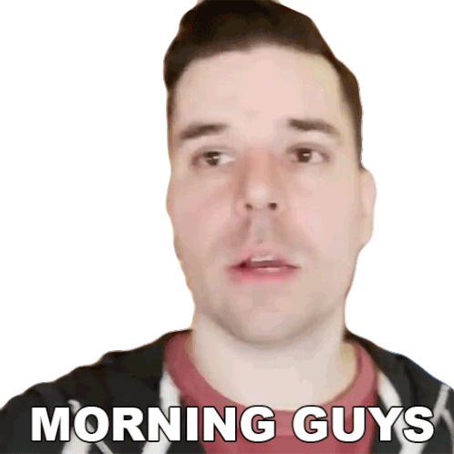 Morning Guys Dave Crosby Sticker - Morning Guys Dave Crosby Claire And The Crosbys Stickers