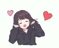 Anime Girl Face Making Heart: Vector có sẵn (miễn phí bản quyền) 2199560669  | Shutterstock