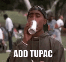 Tupac Add Blank Drinking Rapper2pac Rip Bozo GIF - Tupac Add Blank Drinking Rapper2pac Rip Bozo GIFs