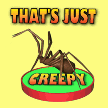 Thats Just Creepy Creepy GIF - Thats Just Creepy Creepy Spider GIFs
