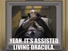 Dracula Assisted Living GIF - Dracula Assisted Living Old Man GIFs