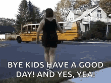Back To School Mom Dance GIF - Back To School Mom Dance Appy First Day Of School GIFs