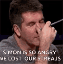Simon Cowell Angry GIF - Simon Cowell Angry Face Palm GIFs
