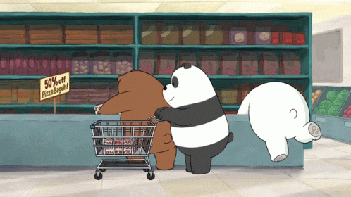 Bears at the grocery store